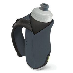 Amphipod Hydraform Ergo-Lite Handheld 10.5 oz Water Bottle in Charcoal
